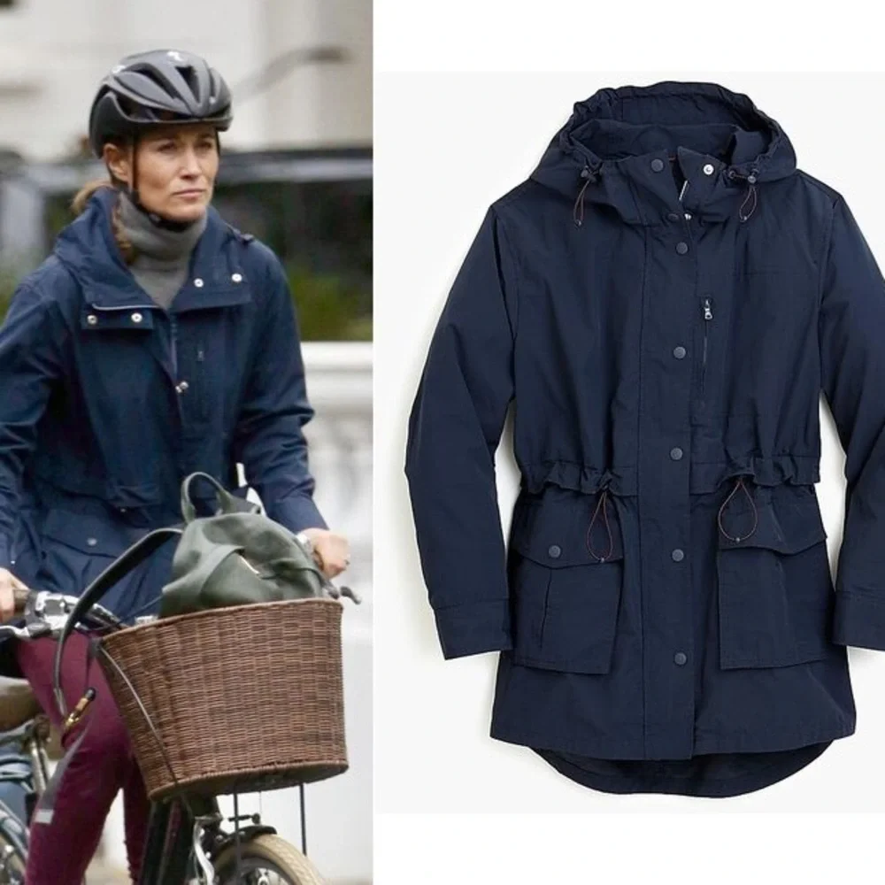 J. Crew Navy Blue Perfect Lightweight Jacket - Picture 7 of 15